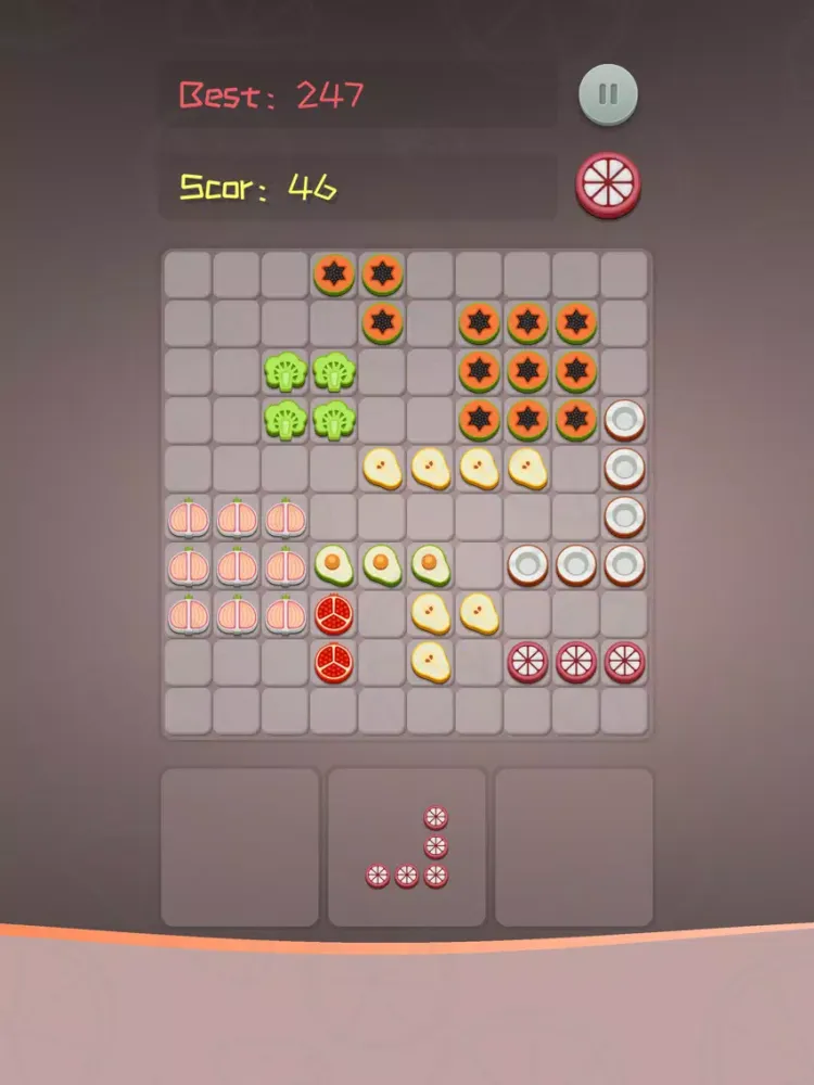 Fruits Puzzle: Demolish iPad 应用截图