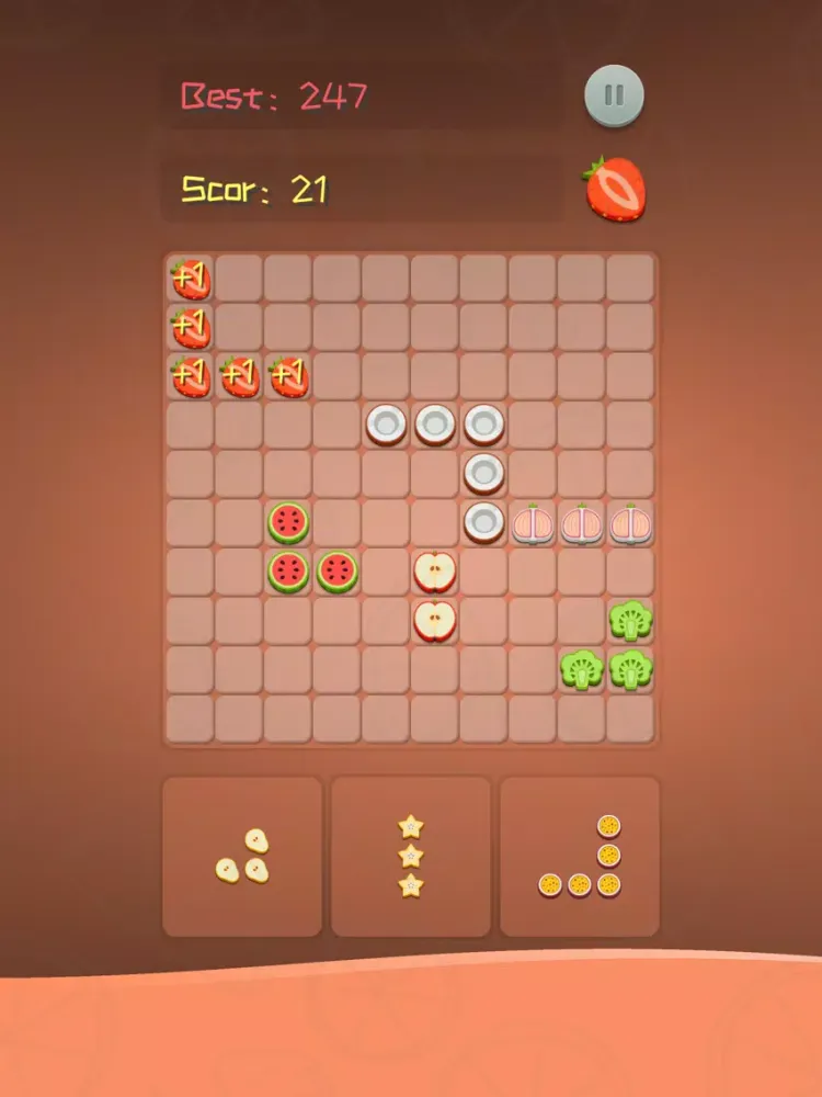 Fruits Puzzle: Demolish iPad 应用截图