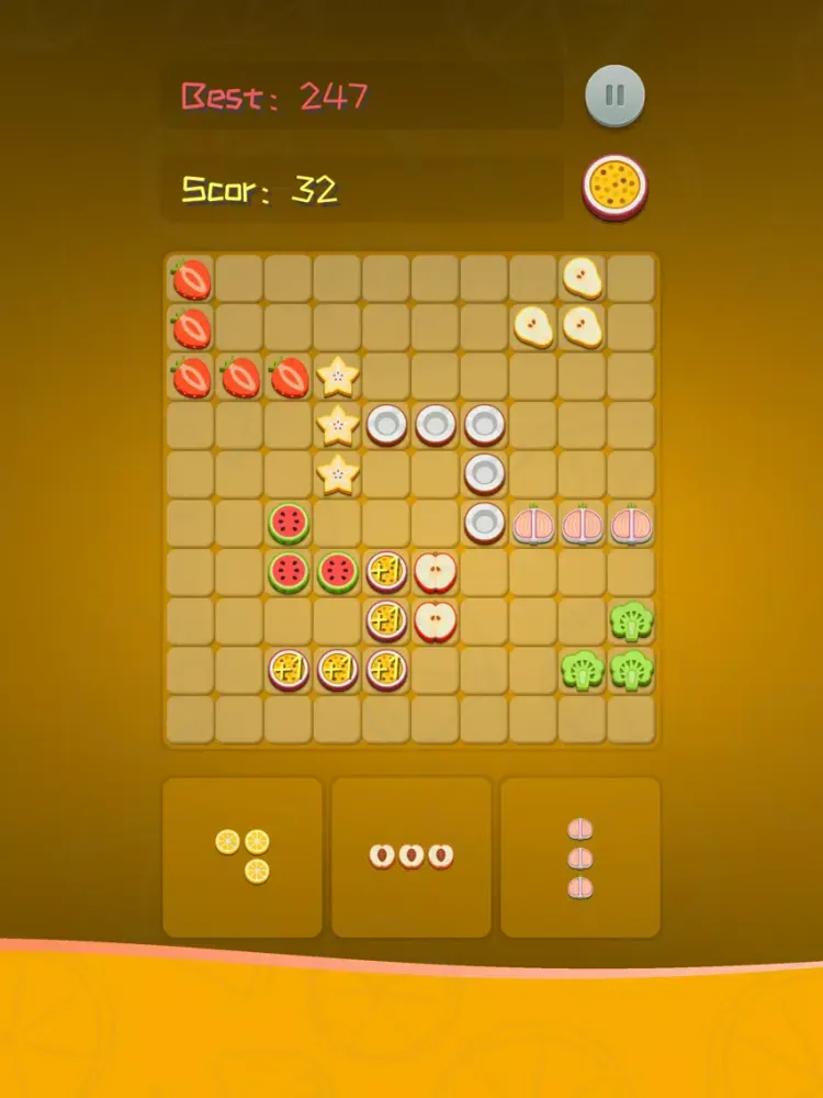 Fruits Puzzle: Demolish iPad 应用截图