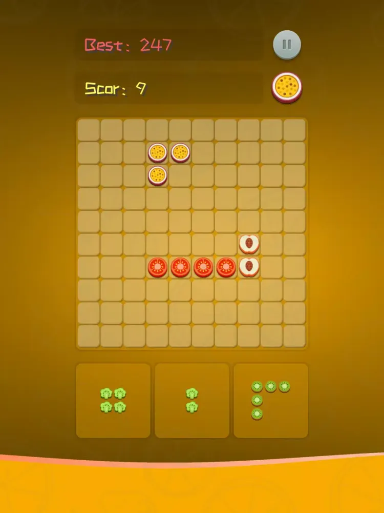 Fruits Puzzle: Demolish iPad 应用截图