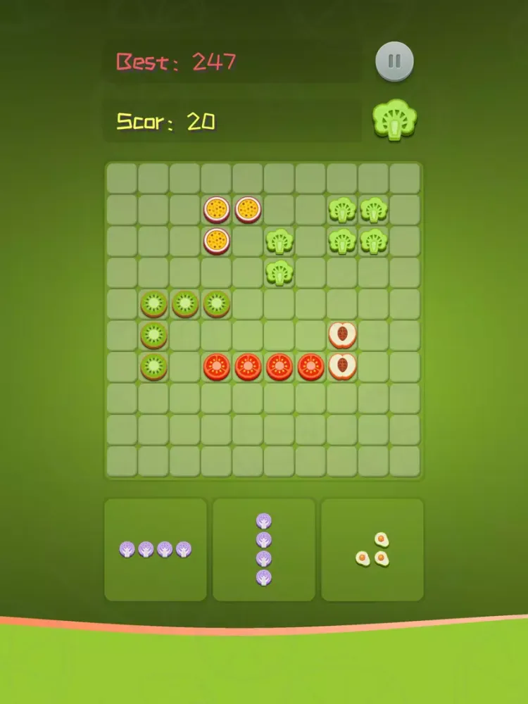 Fruits Puzzle: Demolish iPad 应用截图