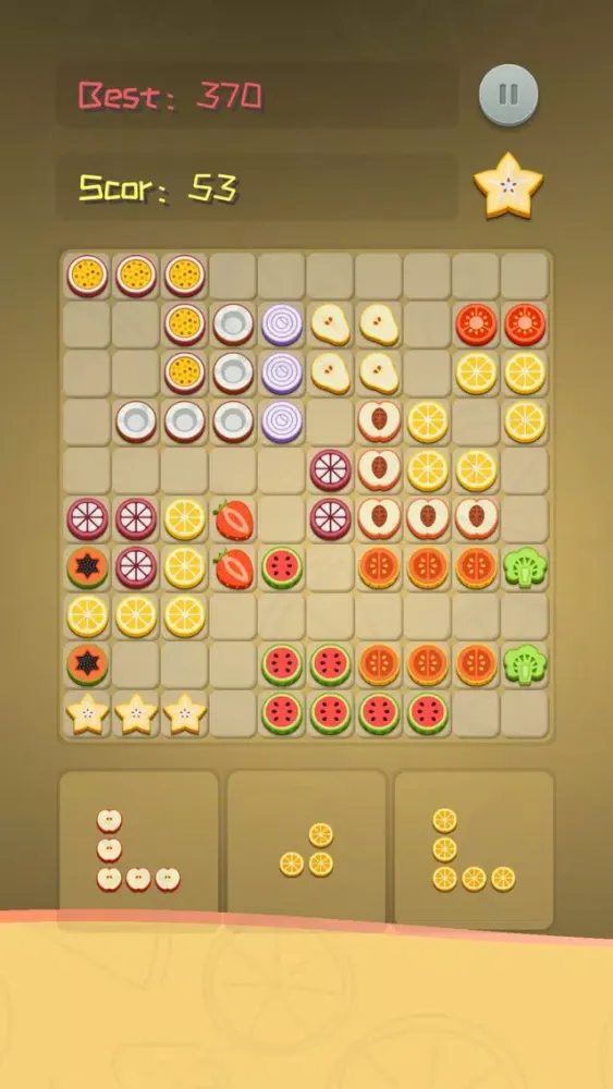 Fruits Puzzle: Demolish应用截图