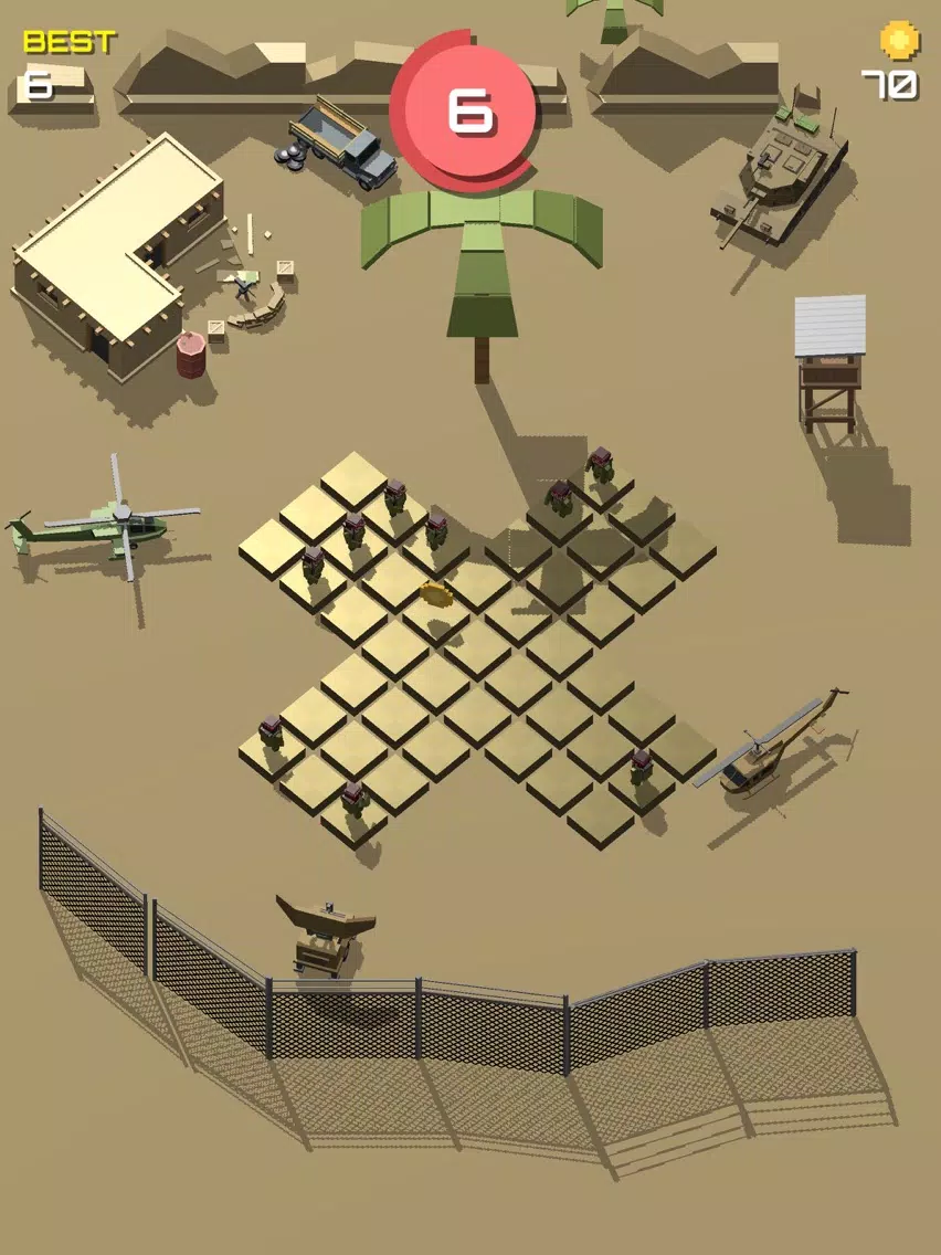 Pixel 3D - Soldier Games iPad 应用截图