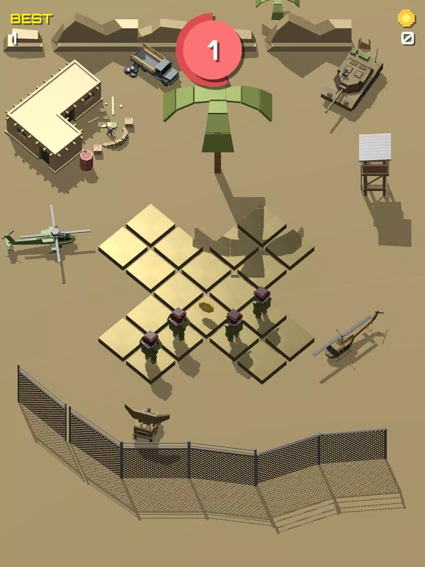 Pixel 3D - Soldier Games iPad 应用截图