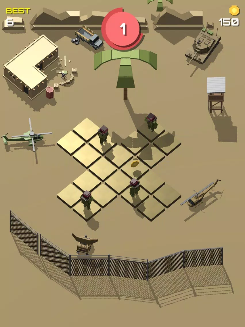 Pixel 3D - Soldier Games iPad 应用截图