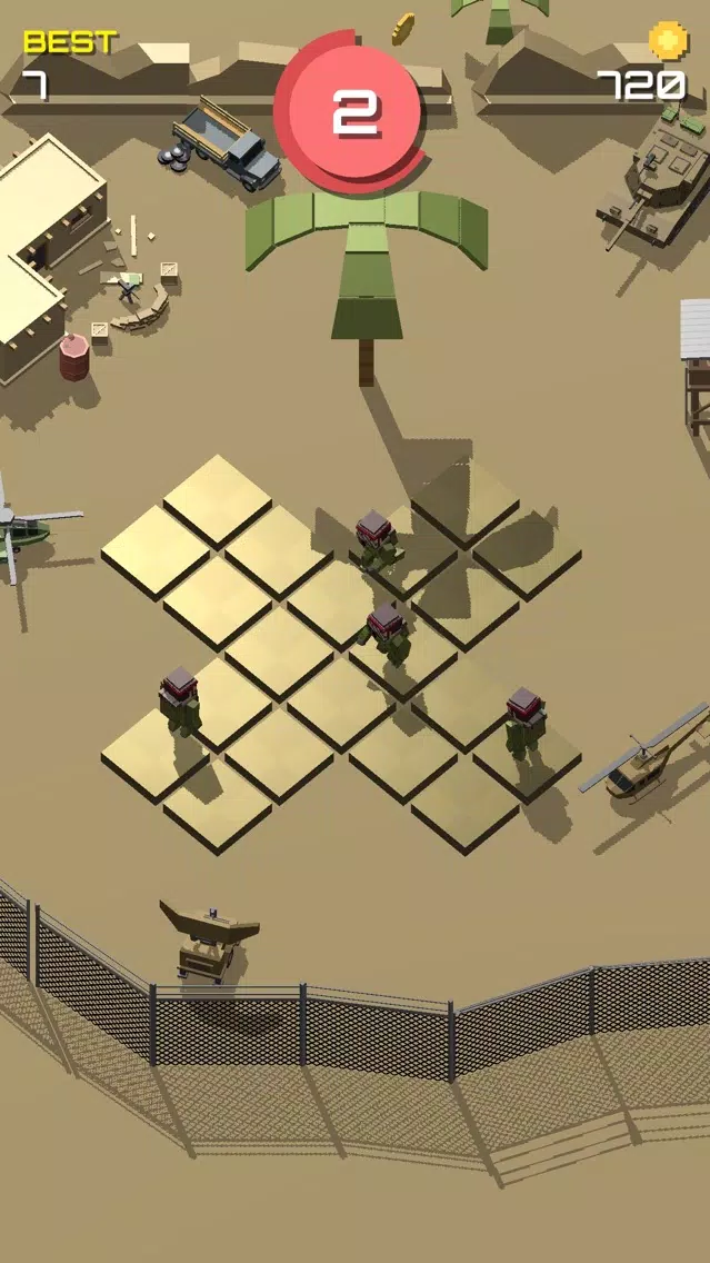 Pixel 3D - Soldier Games应用截图