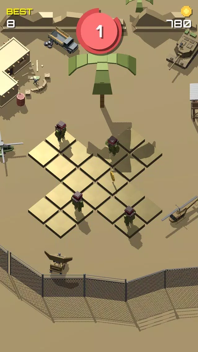 Pixel 3D - Soldier Games应用截图