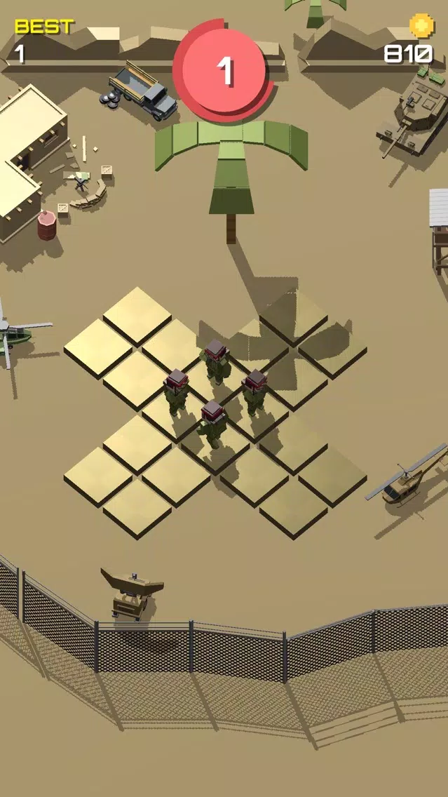 Pixel 3D - Soldier Games应用截图