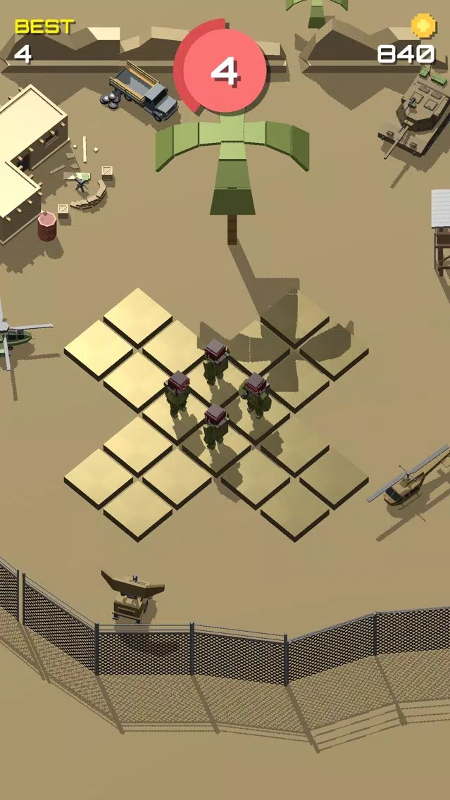 Pixel 3D - Soldier Games应用截图