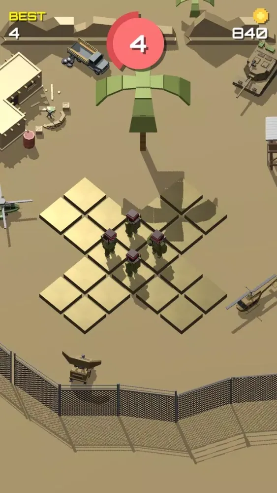Pixel 3D - Soldier Games 스크린샷