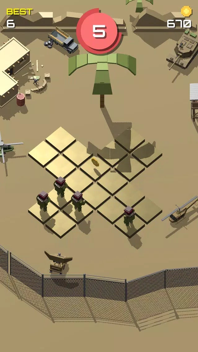 Pixel 3D - Soldier Games应用截图