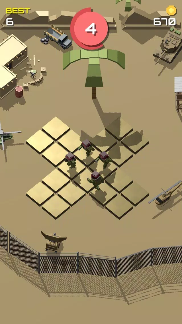 Pixel 3D - Soldier Games应用截图