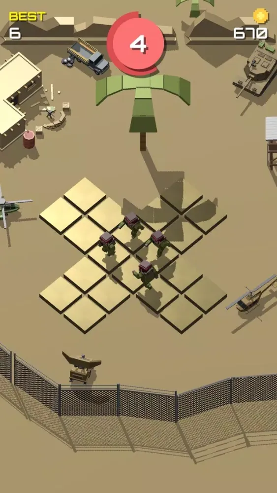 Pixel 3D - Soldier Games 스크린샷