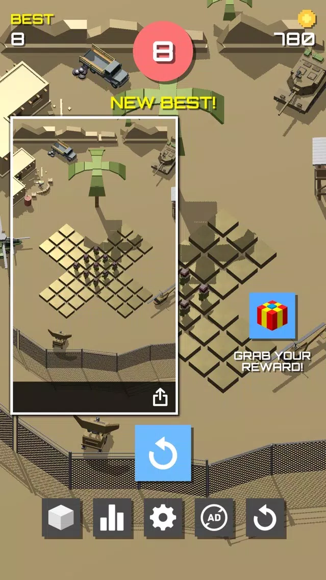 Pixel 3D - Soldier Games应用截图