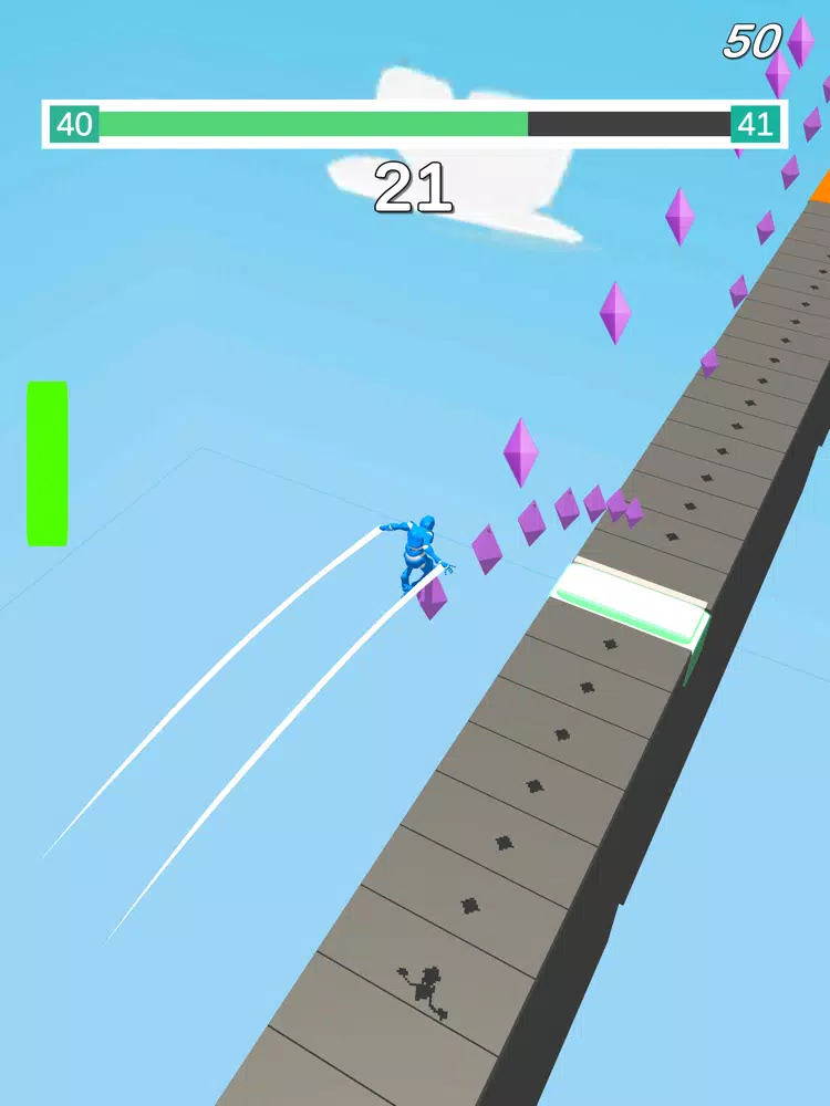 Tangkapan layar Human Jump Master iPad 