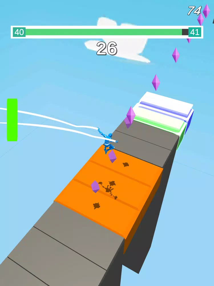 Tangkapan layar Human Jump Master iPad 
