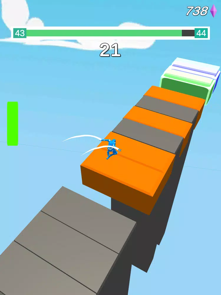 Tangkapan layar Human Jump Master iPad 