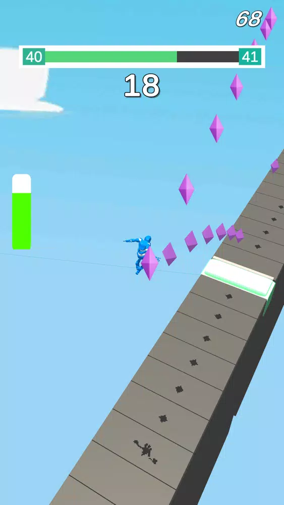 Tangkapan layar Human Jump Master
