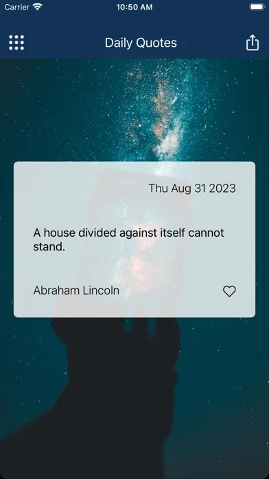 Screenshot di Daily Quotes - Art of Living