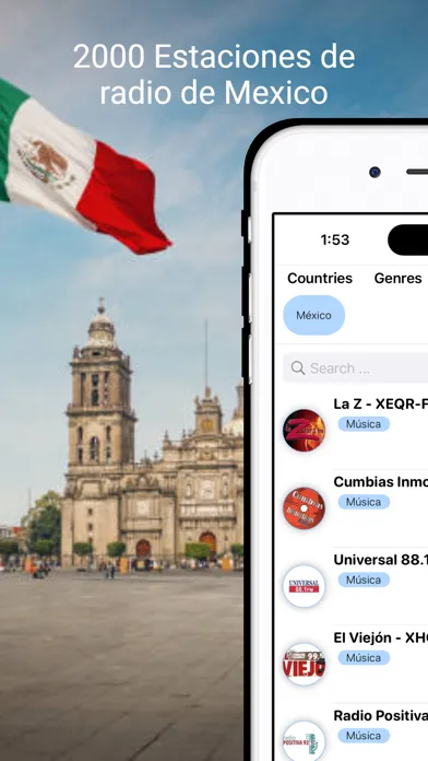 Captures d'écran de Radio de México En Directo