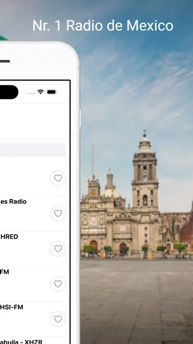 Captures d'écran de Radio de México En Directo