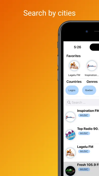 Nigeria Radio Stations Online 스크린샷