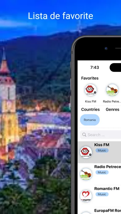 Captures d'écran de Radio România Online FM