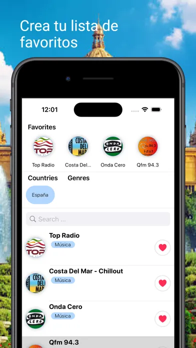 Radios Españolas en directo سکرین شاٹس