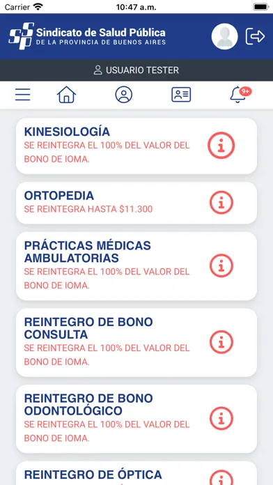 Área de Afiliados应用截图