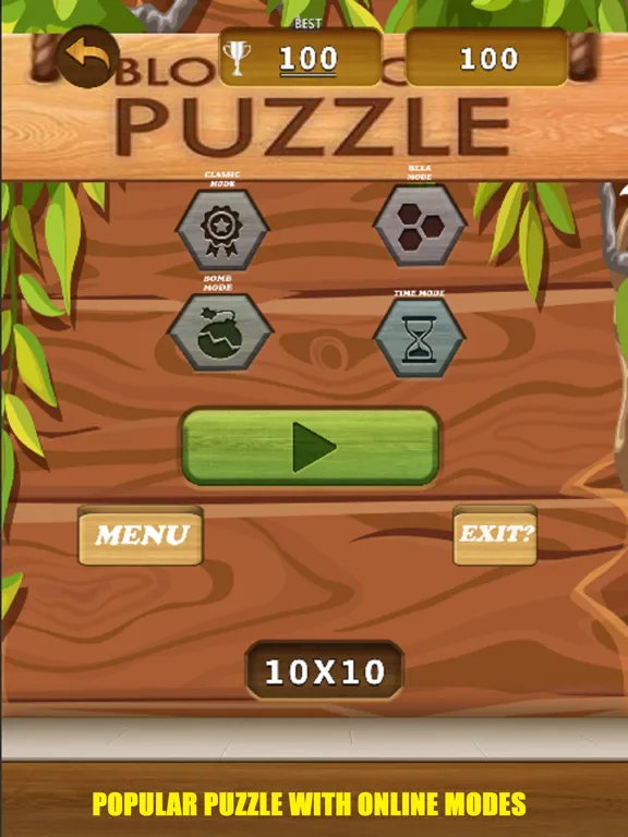 Zrzuty ekranu Puzzle Games: Wood Blocks iPad 