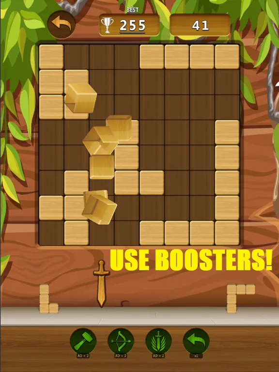 Zrzuty ekranu Puzzle Games: Wood Blocks iPad 