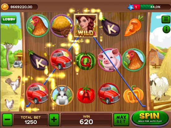 Casino Games: Vegas Slots 777 iPad  스크린샷