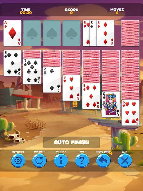 Solitaire Game: Modern Aces iPad  स्क्रीनशॉट