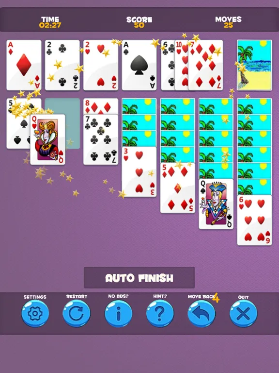 Solitaire Game: Modern Aces iPad  स्क्रीनशॉट