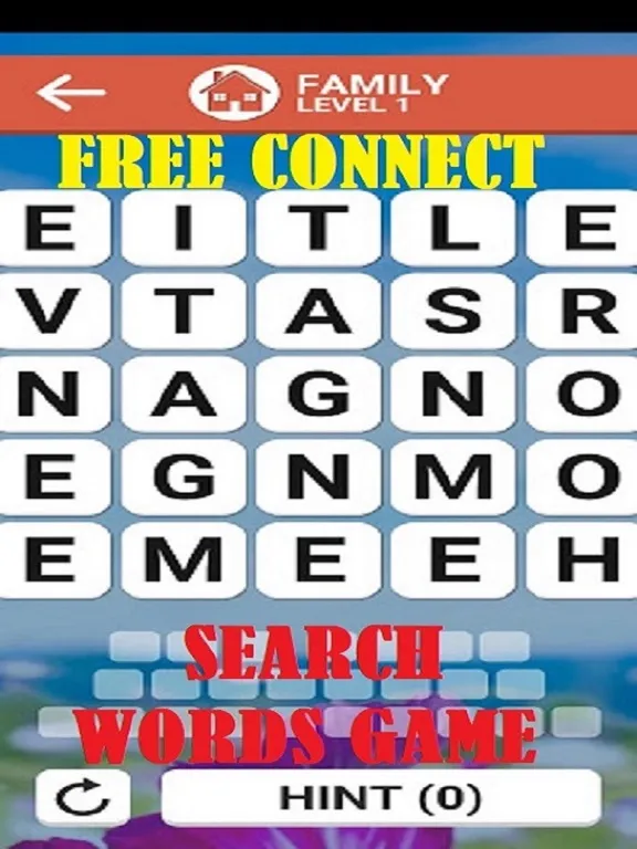 Capturas de tela do Word Games: Search And Connect iPad 