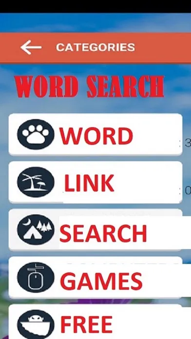 Capturas de tela do Word Games: Search And Connect