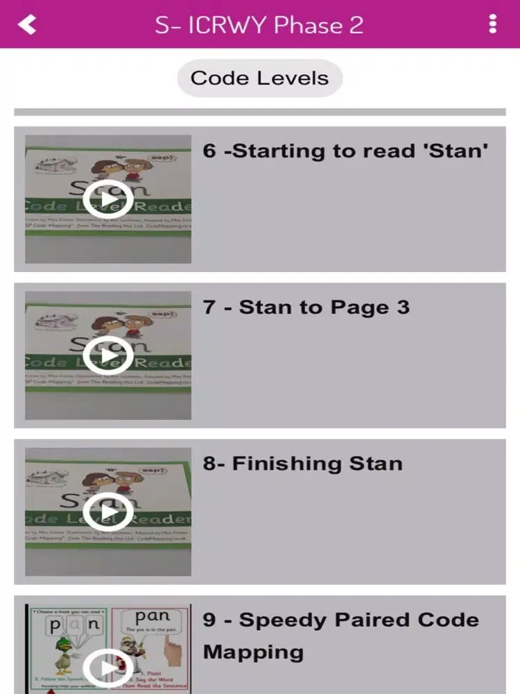 Capturas de tela do SSP I Can Read Without You iPad 
