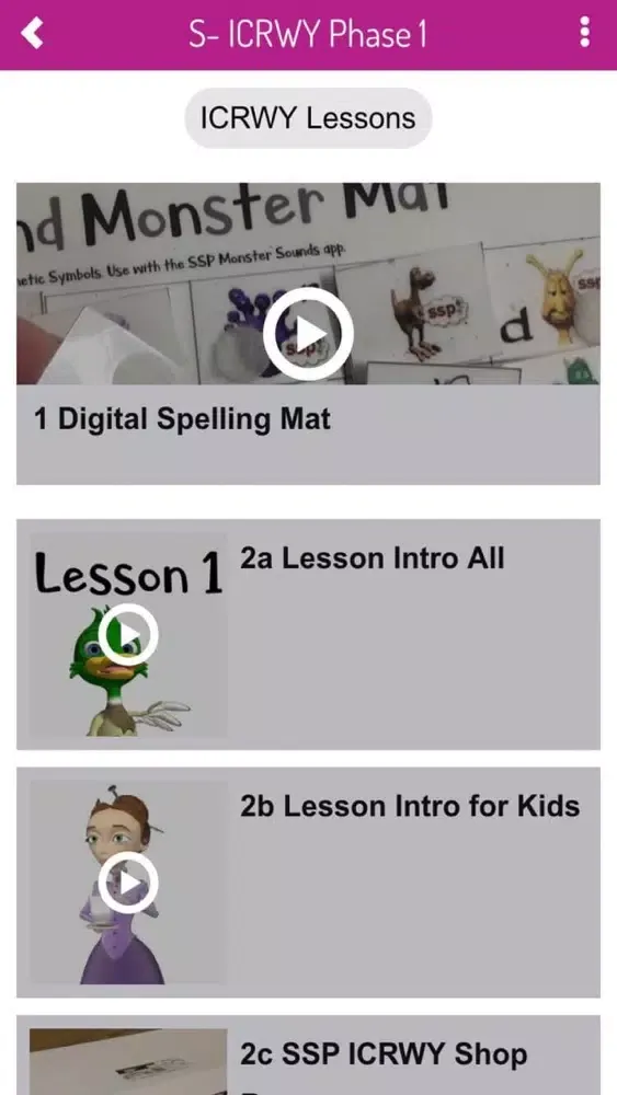 Capturas de tela do SSP I Can Read Without You