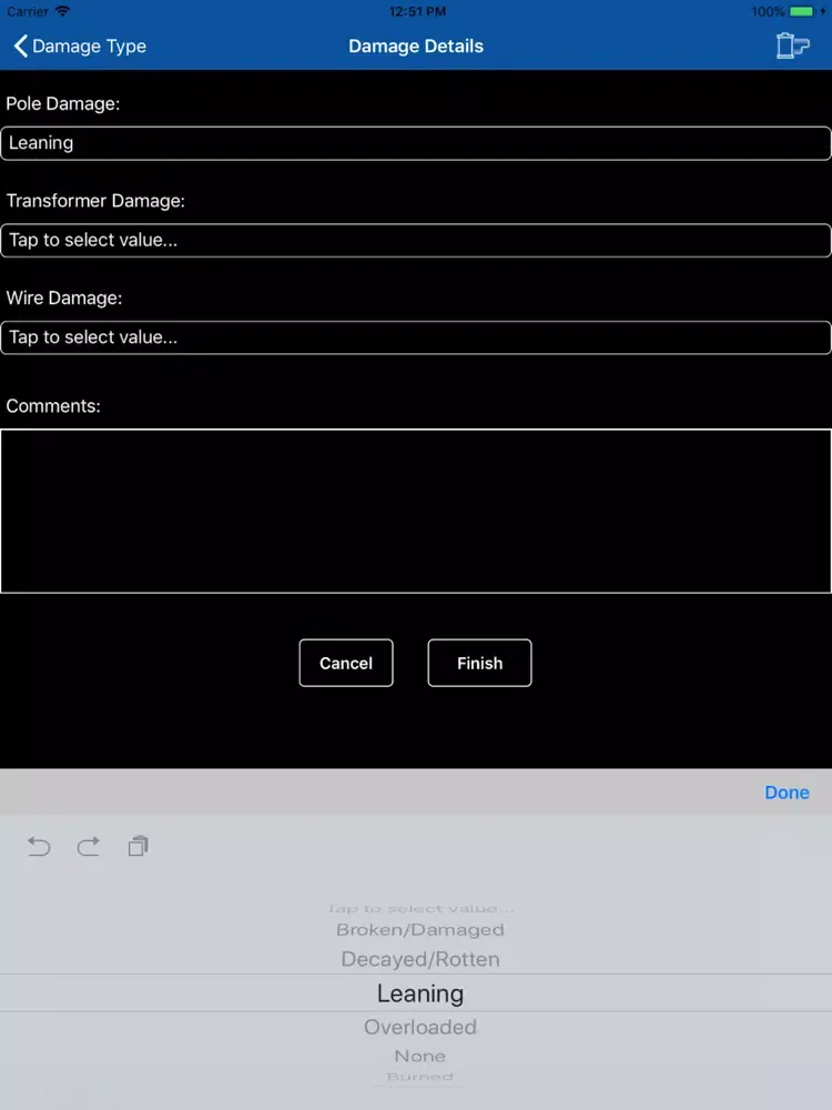 MIMS Mobile (Dominion Energy) iPad  स्क्रीनशॉट
