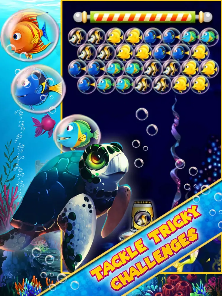 Christmas Fish Bubble Shooter Ekran Görüntüleri