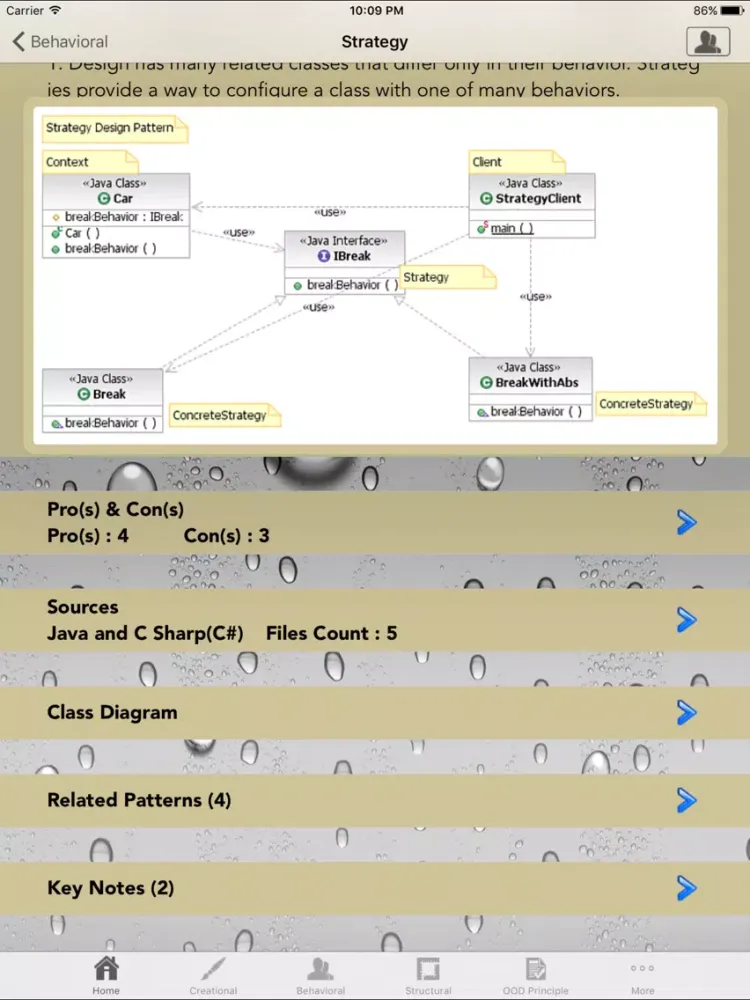 Design Pattern iPad  स्क्रीनशॉट
