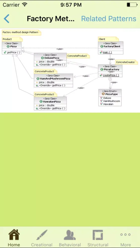 Design Pattern स्क्रीनशॉट