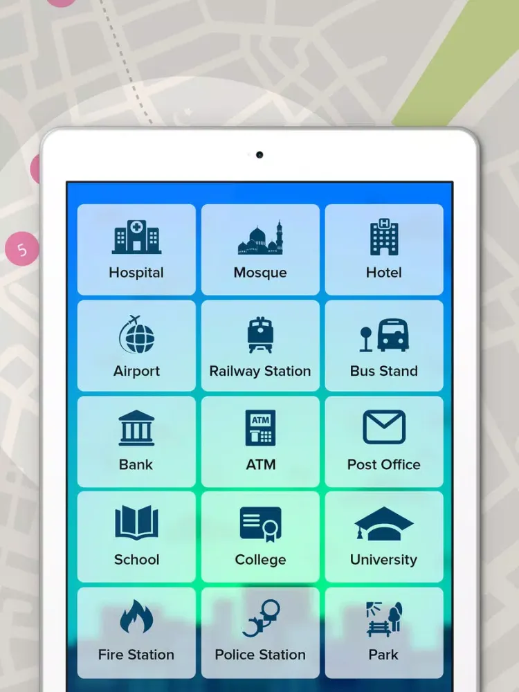 Capturas de pantalla de GPS Route Finder. iPad 