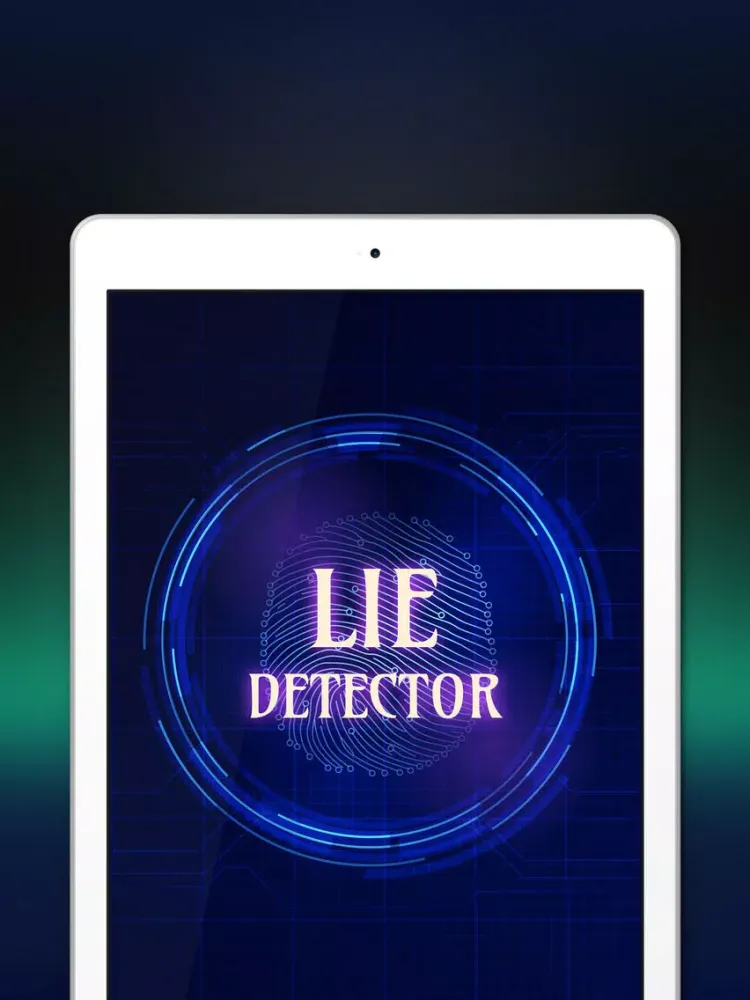 Capturas de tela do Lie Detector Free iPad 