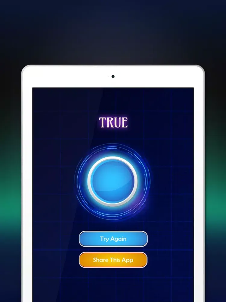 Capturas de tela do Lie Detector Free iPad 