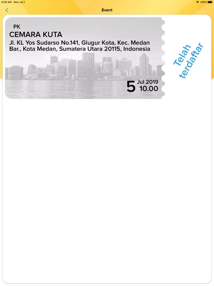 Ảnh chụp màn hình của Meta Property Agent iPad 