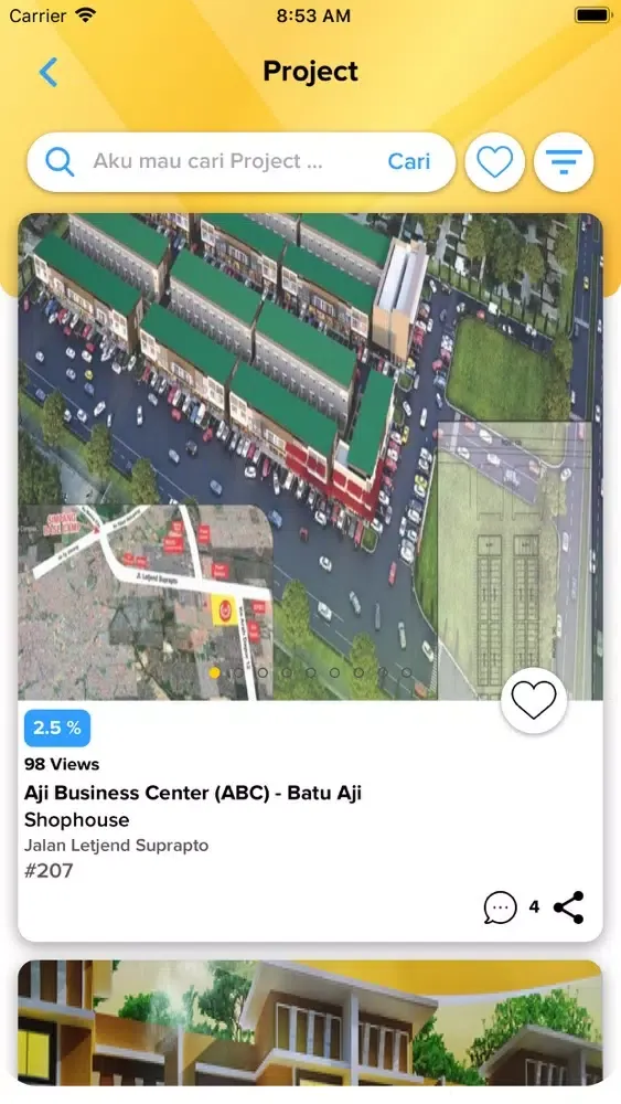 Ảnh chụp màn hình của Meta Property Agent