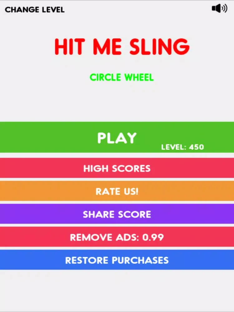 Скриншоты Hit Circle Stony Wheel: Brick Color Road Splits iPad 