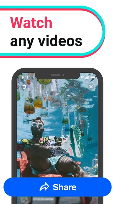 Tik Video Saver, Share Screenshots
