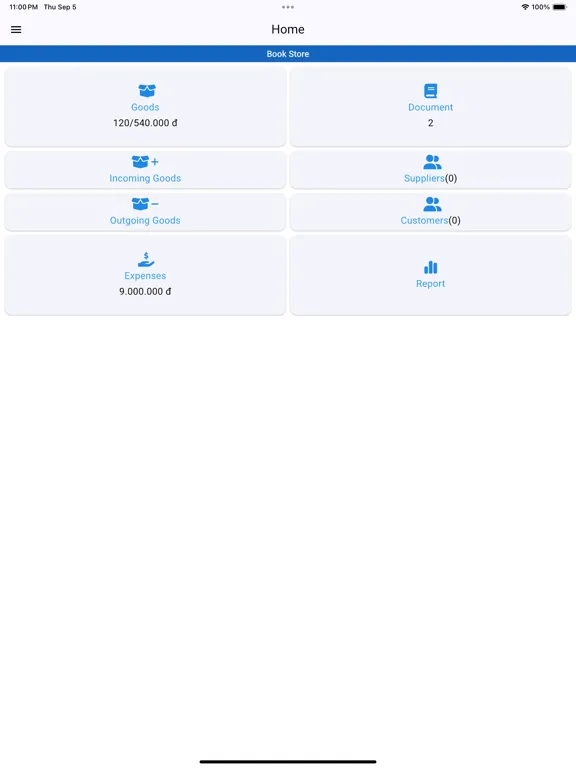 AppViet Stock and Inventory iPad 应用截图